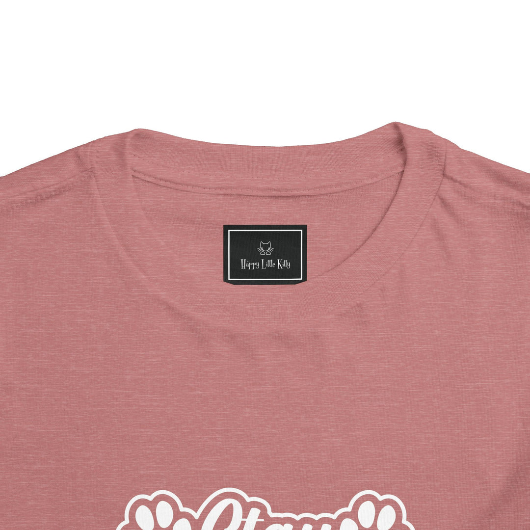 Stay Pawsitive Toddler Tee