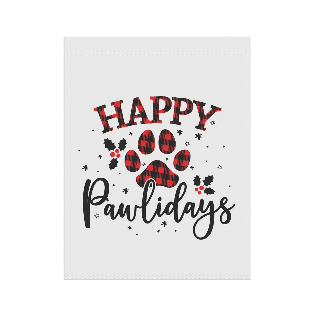 Happy Pawlidays Garden & House Banner