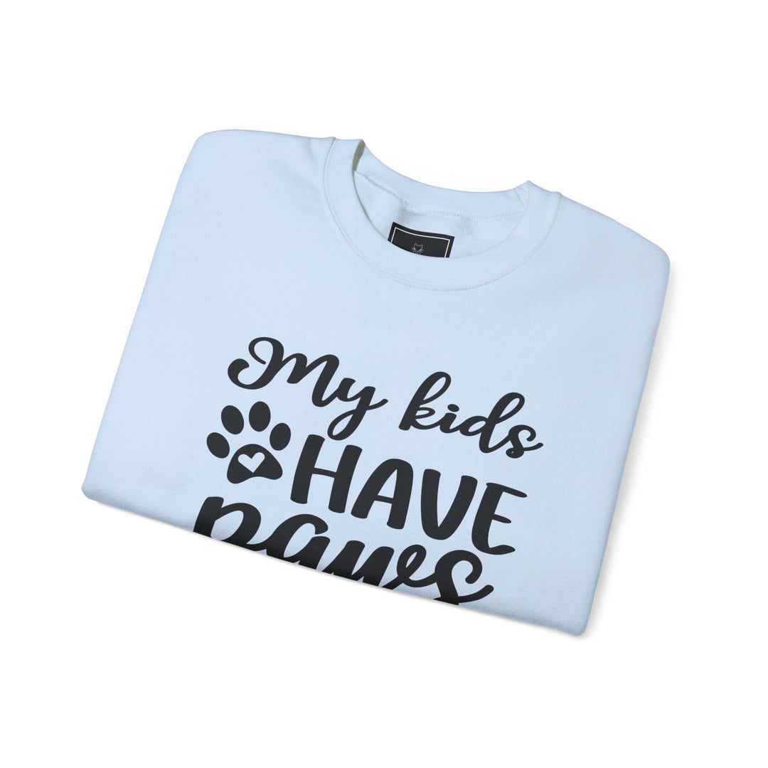 My Kids Have Paws Crewneck Sweatshirt