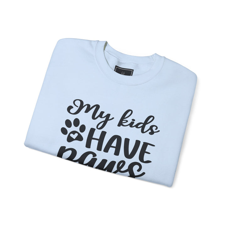 My Kids Have Paws Crewneck Sweatshirt