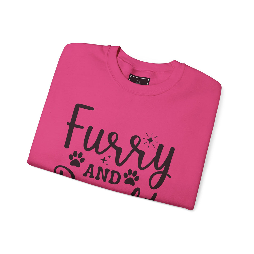 Furry and Bright Unisex Crewneck Sweatshirt