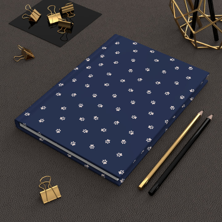 Purrfect Paw Prints Hardcover Journal