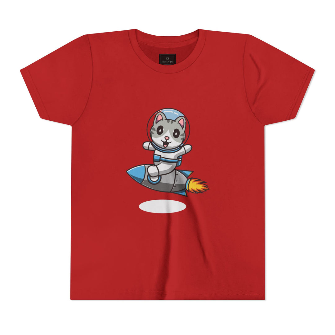 Rocket Kitty Youth Short Sleeve Tee