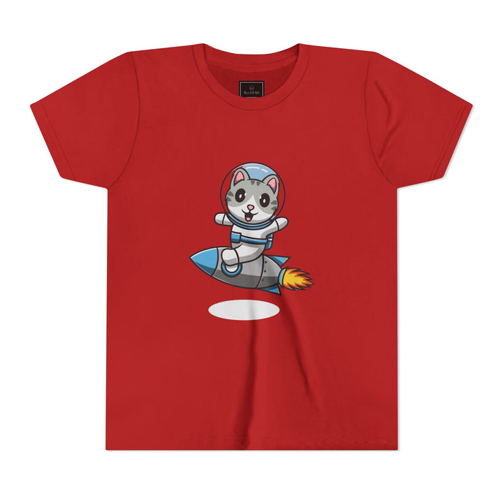 Rocket Kitty Youth Short Sleeve Tee