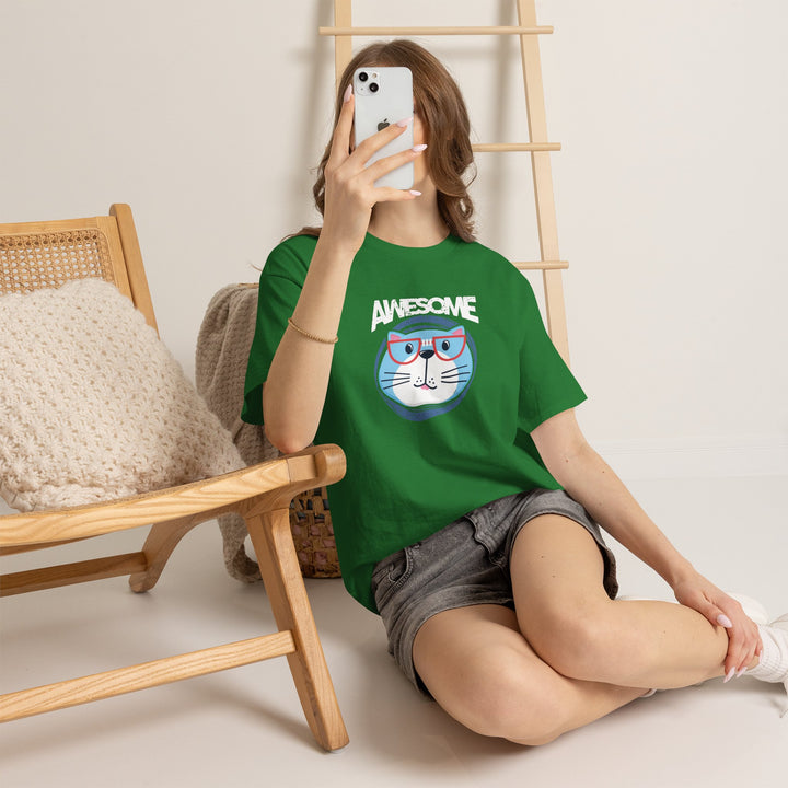 Awesome Cat Cotton Tee