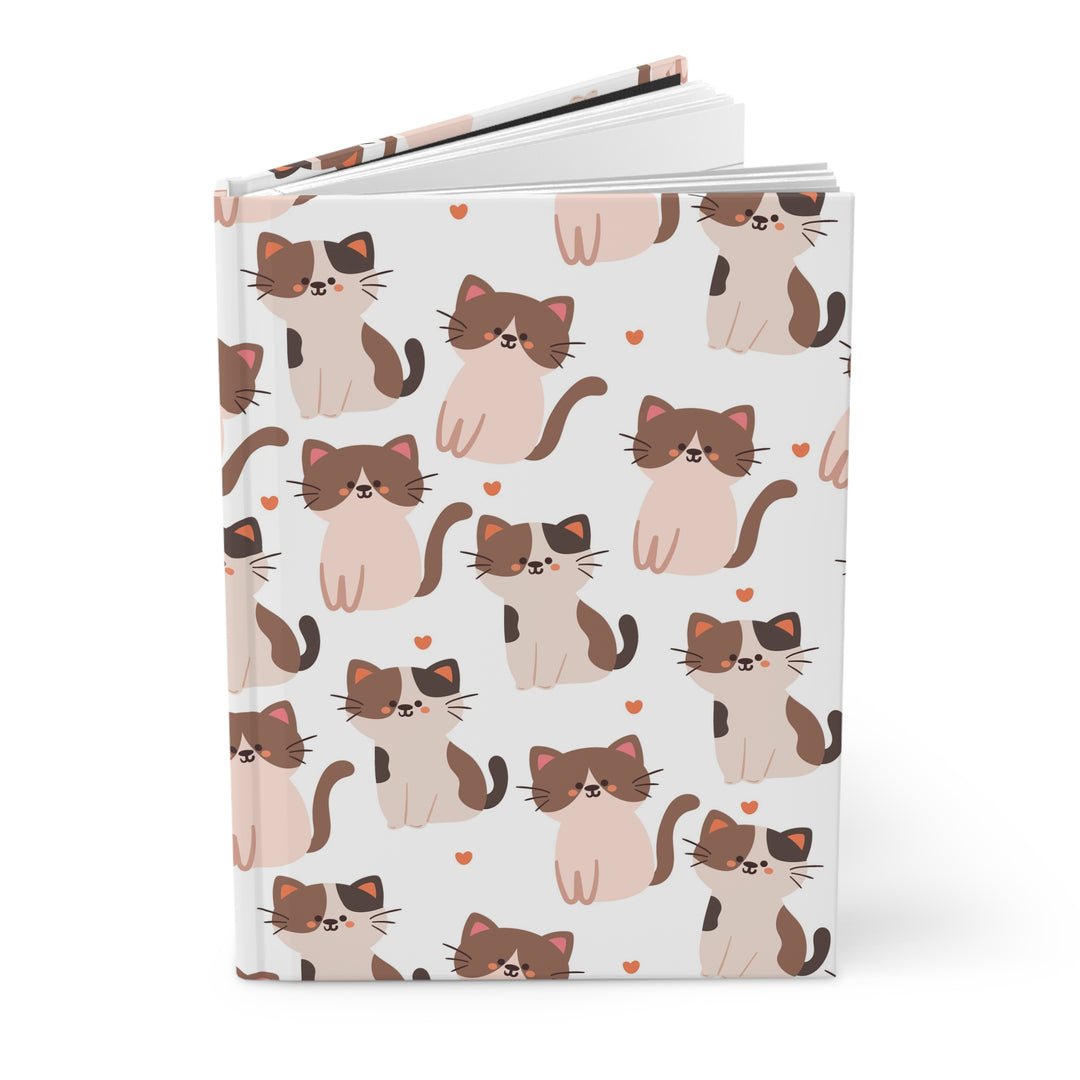 Siamese and Calico Hardcover Journal