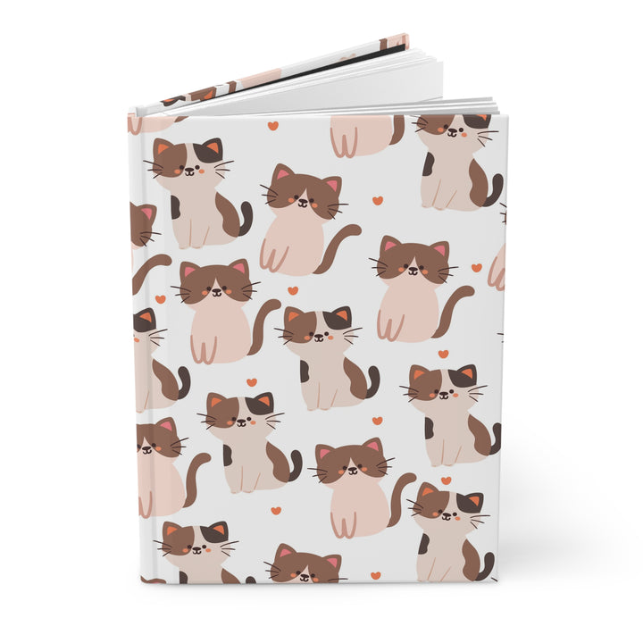 Siamese and Calico Hardcover Journal