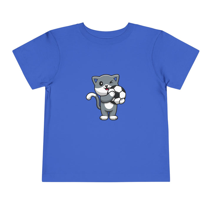 Soccer Cat Toddler Tee