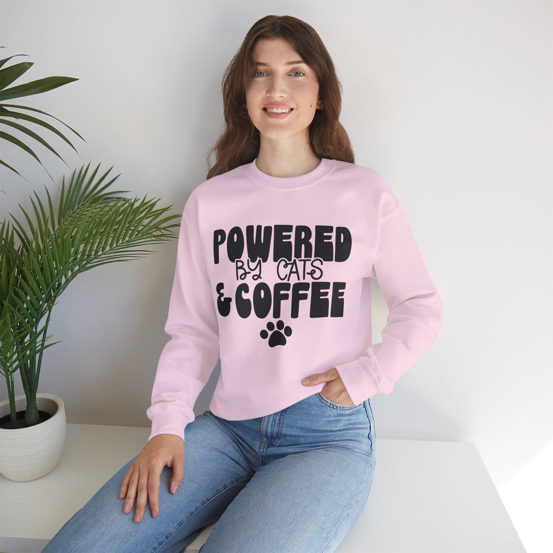 Cats and Coffee Crewneck Sweatshirt