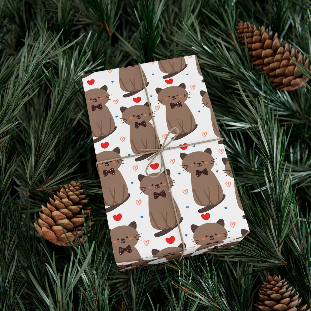 Sweetheart Kitty Gift Wrap