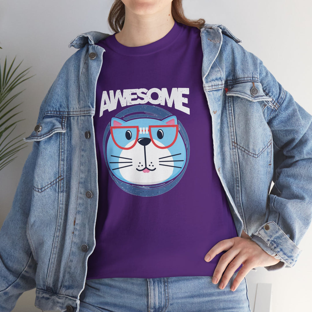 Awesome Cat Cotton Tee