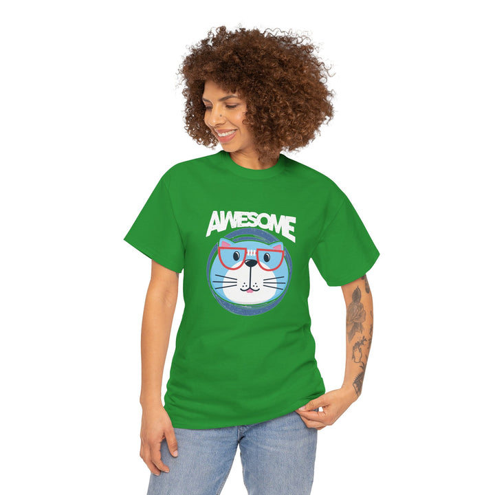 Awesome Cat Cotton Tee