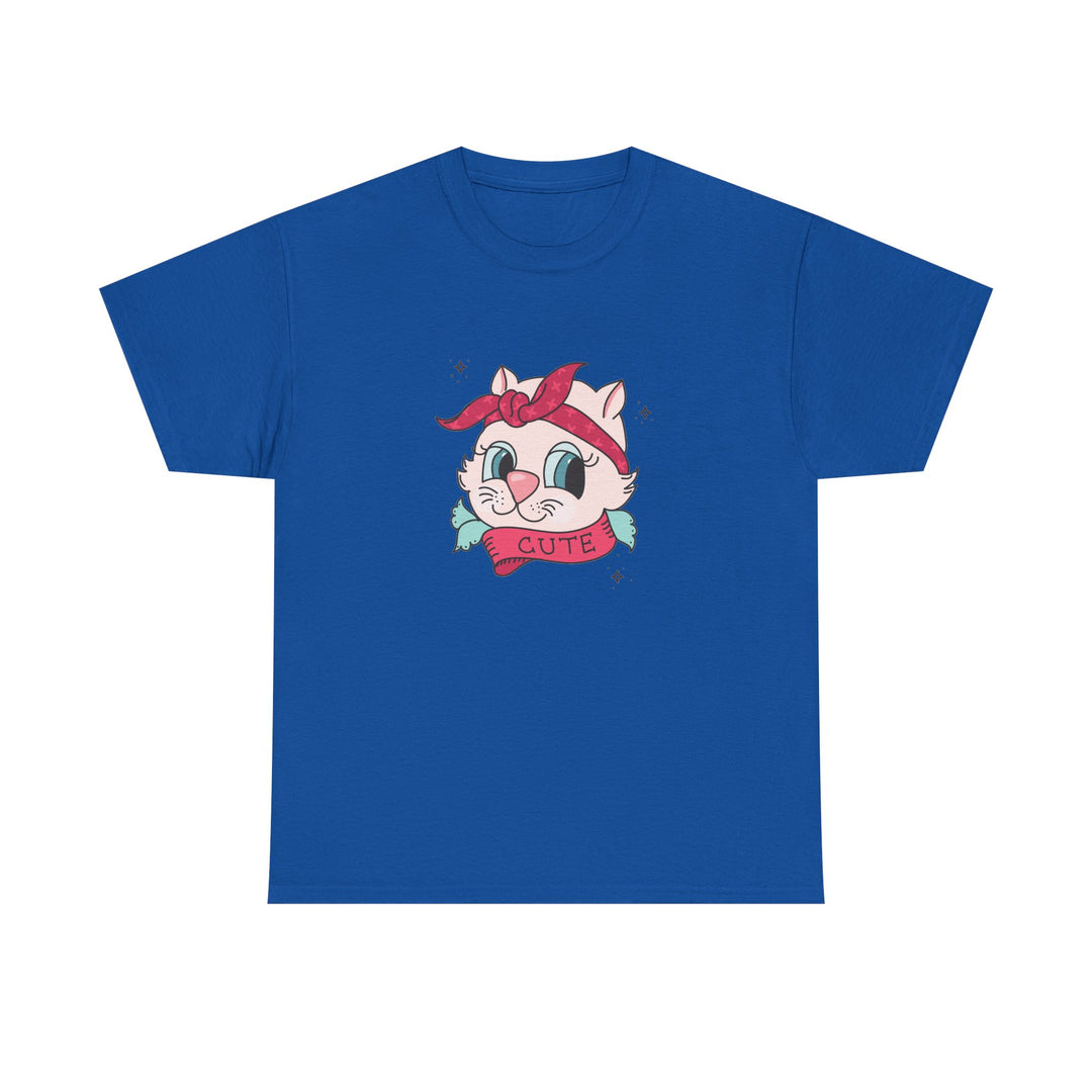 Tattoo Cat Cotton Tee