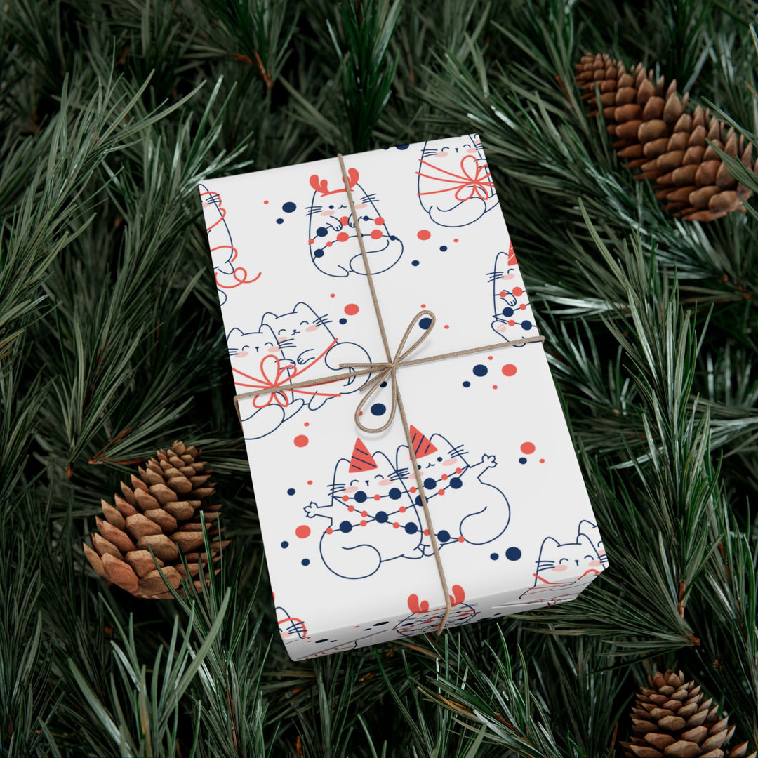 Feline Festive Christmas Gift Wrap