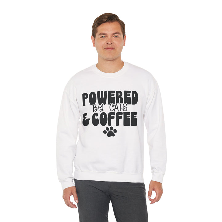 Cats and Coffee Crewneck Sweatshirt