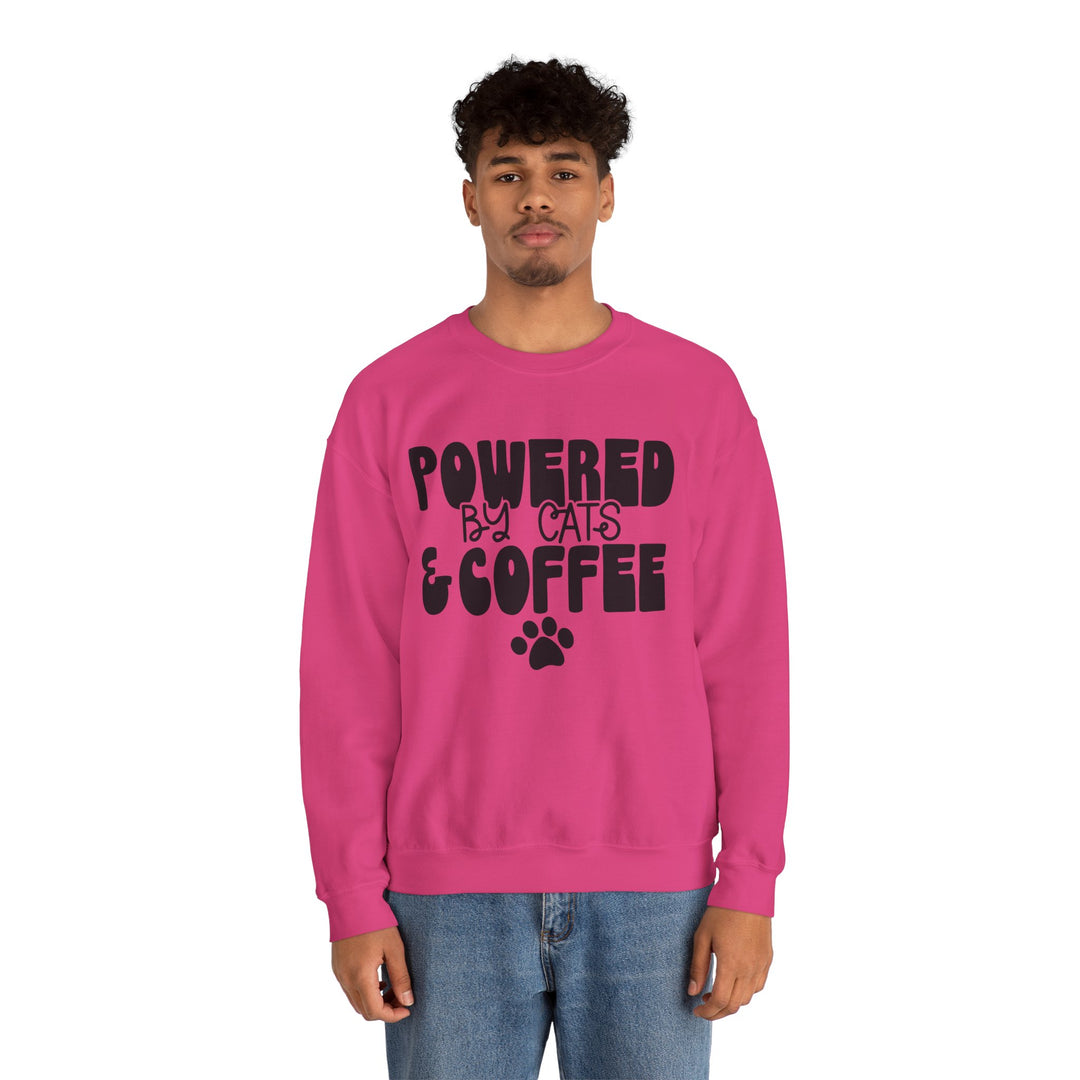 Cats and Coffee Crewneck Sweatshirt