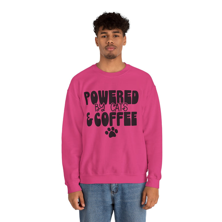 Cats and Coffee Crewneck Sweatshirt