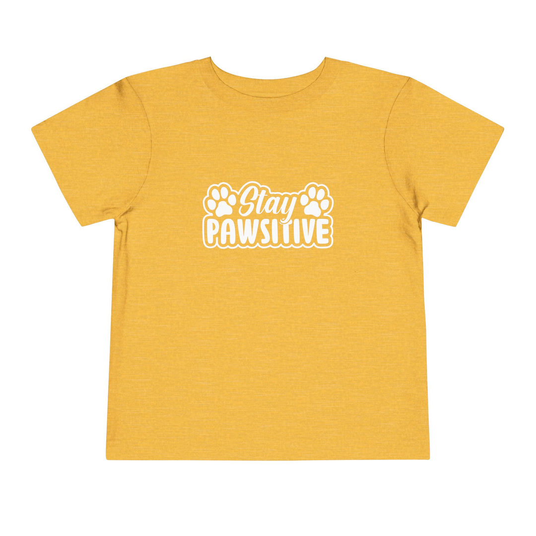 Stay Pawsitive Toddler Tee
