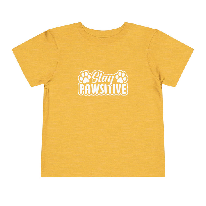 Stay Pawsitive Toddler Tee