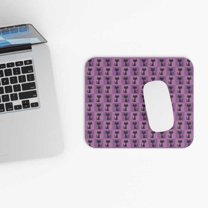 Silhouette Kitty Mouse Pad