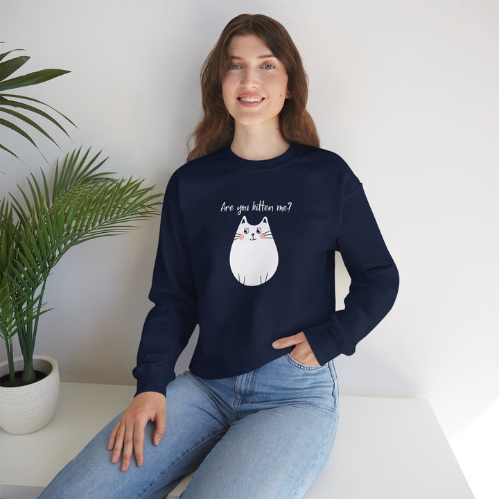 Kitten Me Crewneck Sweatshirt