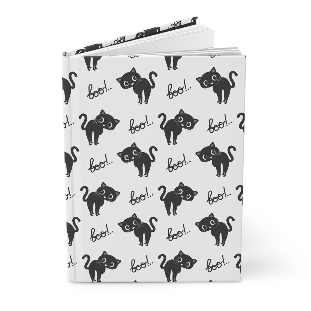 Boo Kitty Hardcover Journal
