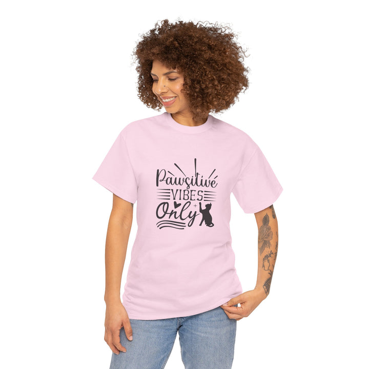 Pawsitive Vibes Cotton Tee