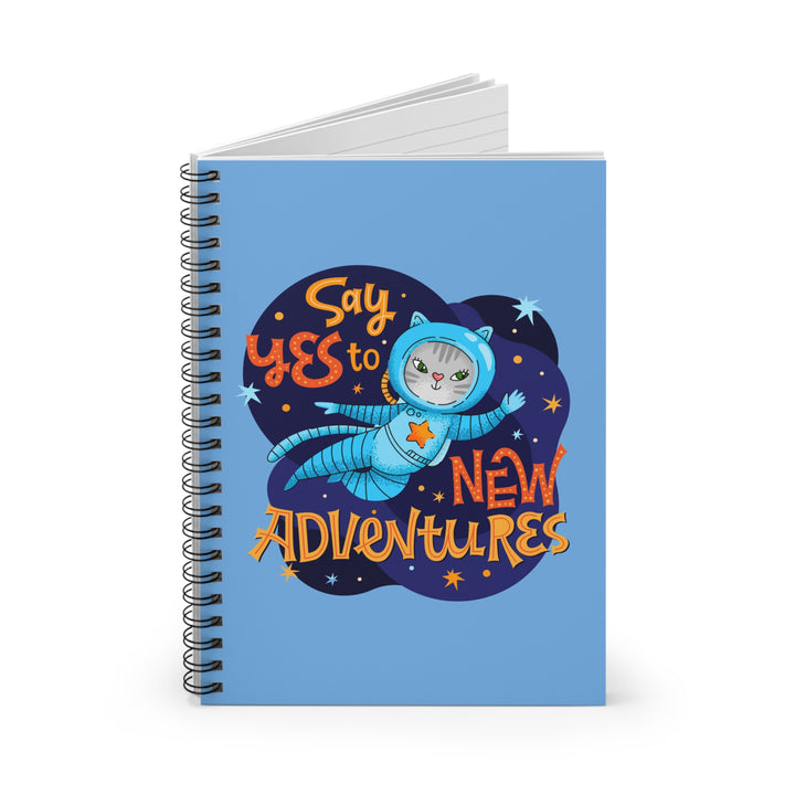 Adventure Kitty Spiral Notebook