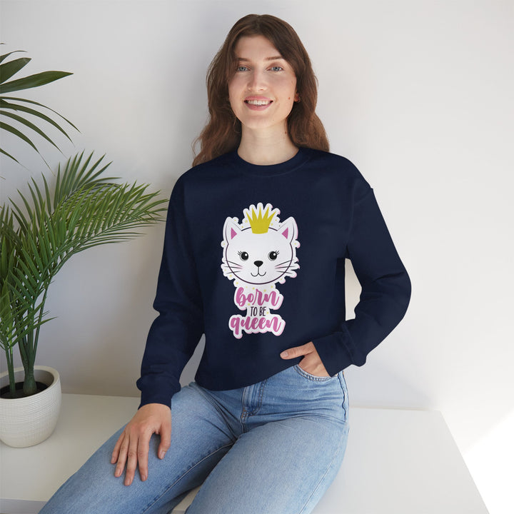 Queen Kitty Crewneck Sweatshirt