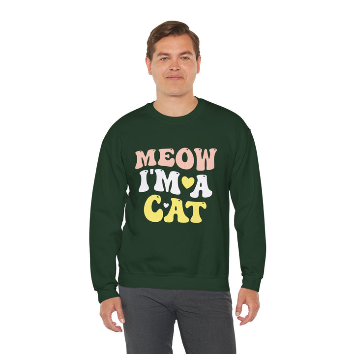 Meow I'm A Cat Unisex Crewneck Sweatshirt