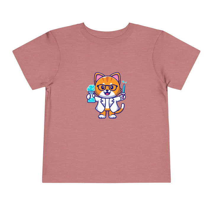 Scientist Kitty Toddler Tee