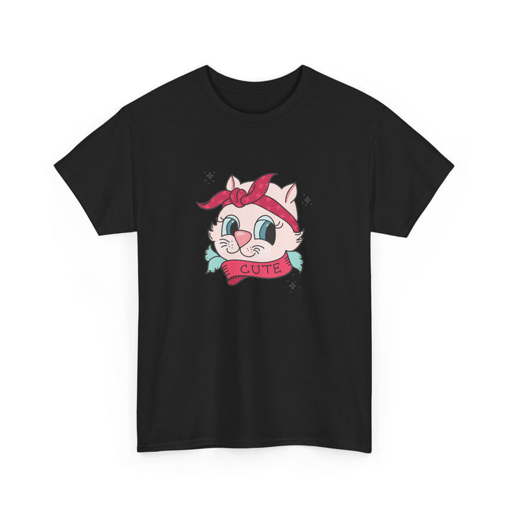 Tattoo Cat Cotton Tee