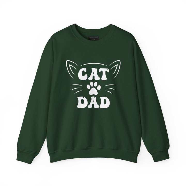 Cat Dad Crewneck Sweatshirt