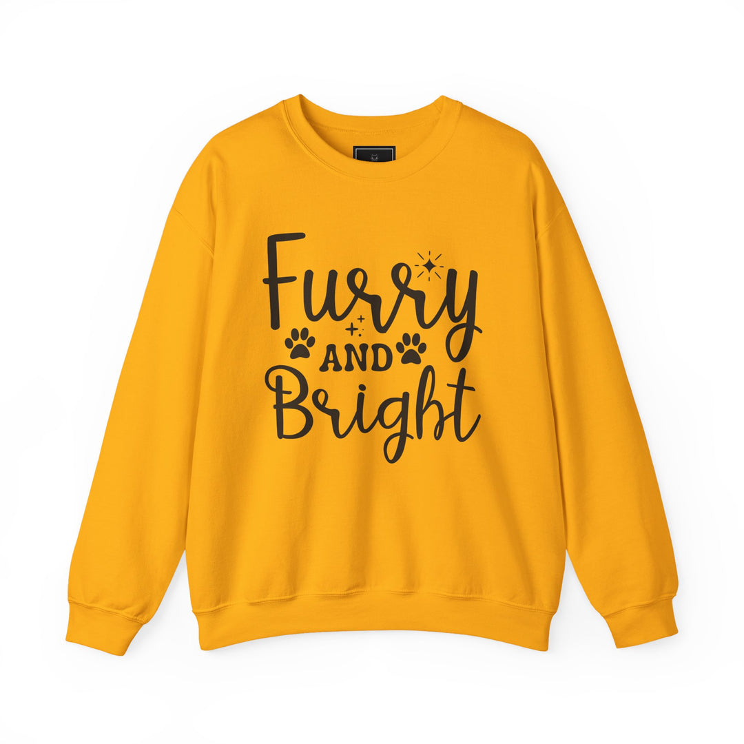 Furry and Bright Unisex Crewneck Sweatshirt
