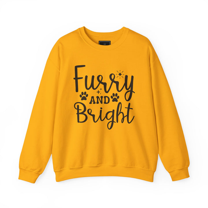 Furry and Bright Unisex Crewneck Sweatshirt