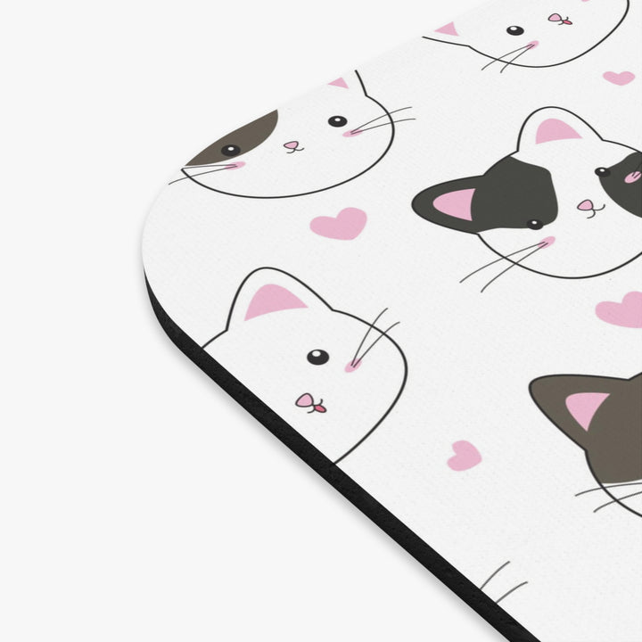 Lovey-Dovey Kitty Mouse Pad