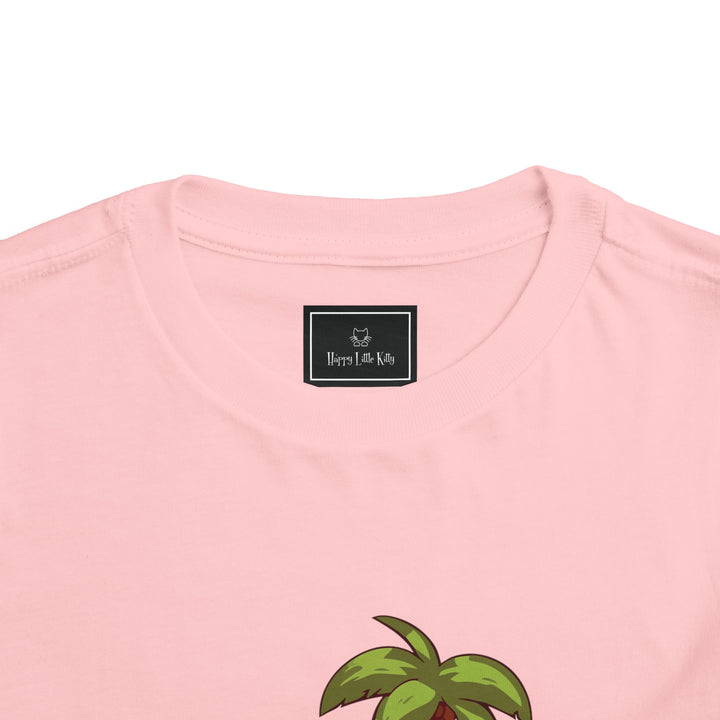 Tropical Cat Toddler Tee