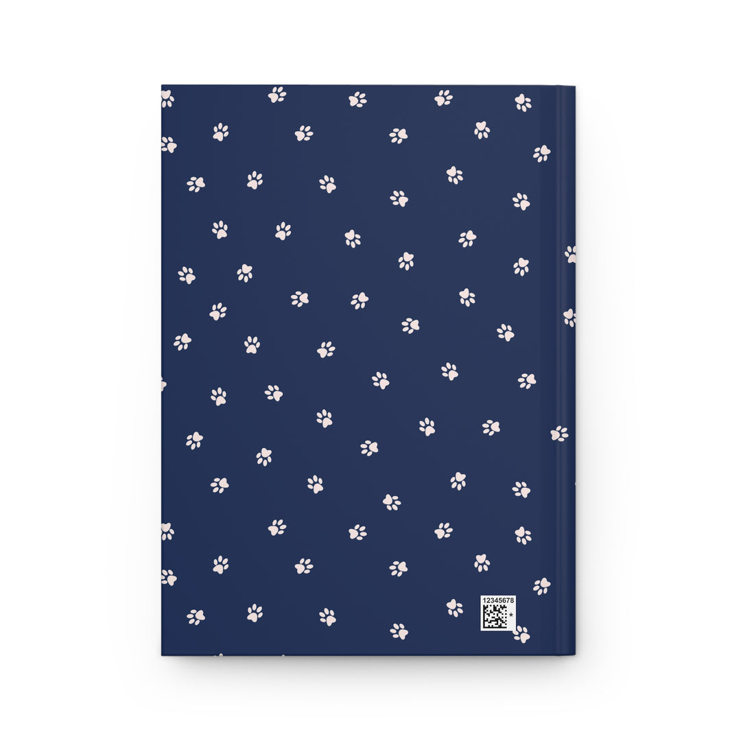 Purrfect Paw Prints Hardcover Journal