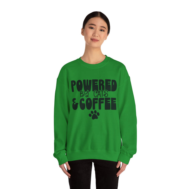 Cats and Coffee Crewneck Sweatshirt