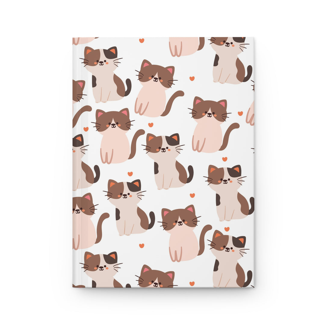 Siamese and Calico Hardcover Journal
