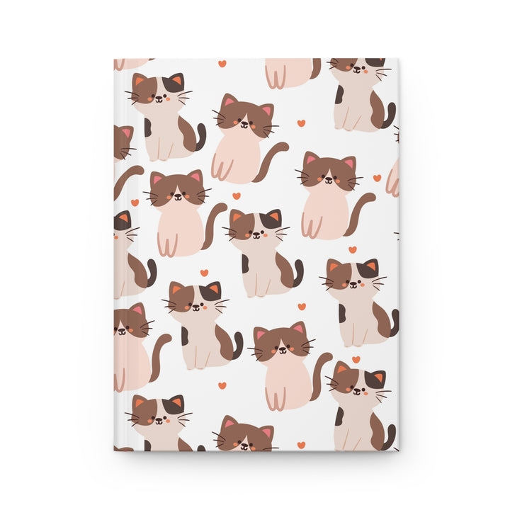 Siamese and Calico Hardcover Journal