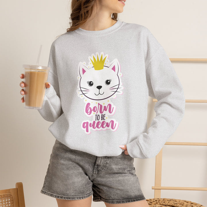 Queen Kitty Crewneck Sweatshirt