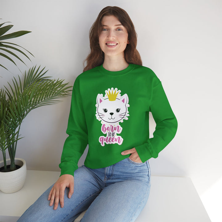 Queen Kitty Crewneck Sweatshirt