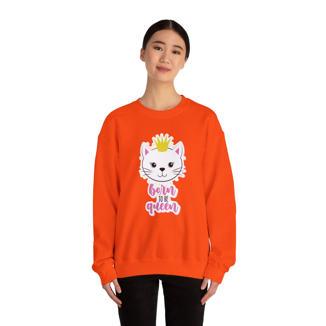 Queen Kitty Crewneck Sweatshirt