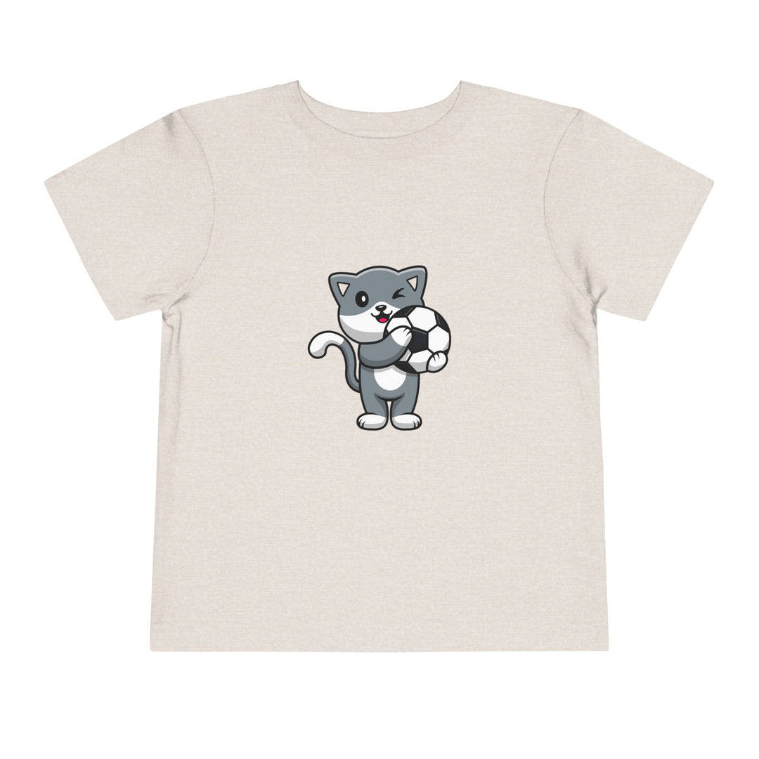 Soccer Cat Toddler Tee