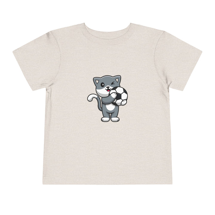 Soccer Cat Toddler Tee