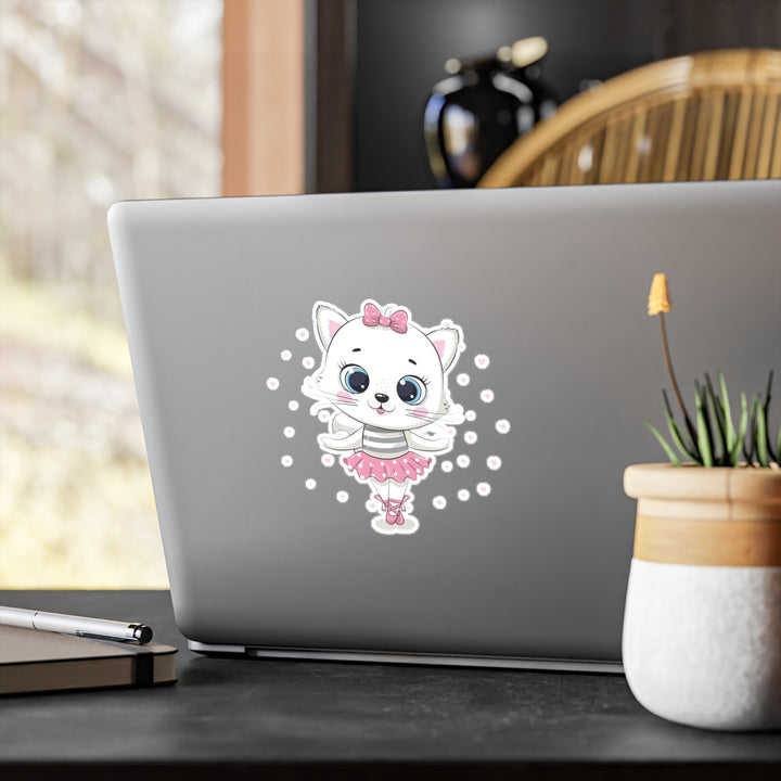 Ballet Cat Sticker