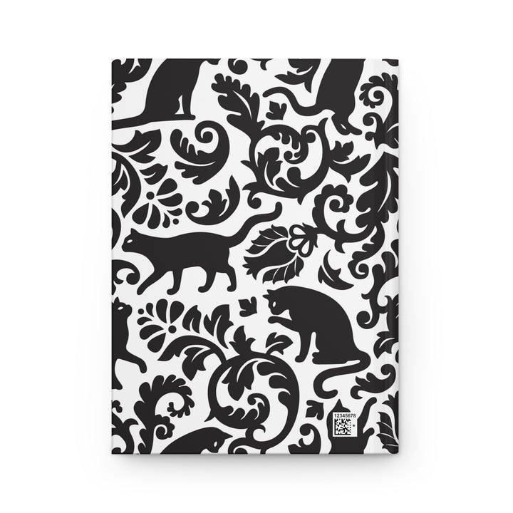 Toile Cat Hardcover Journal