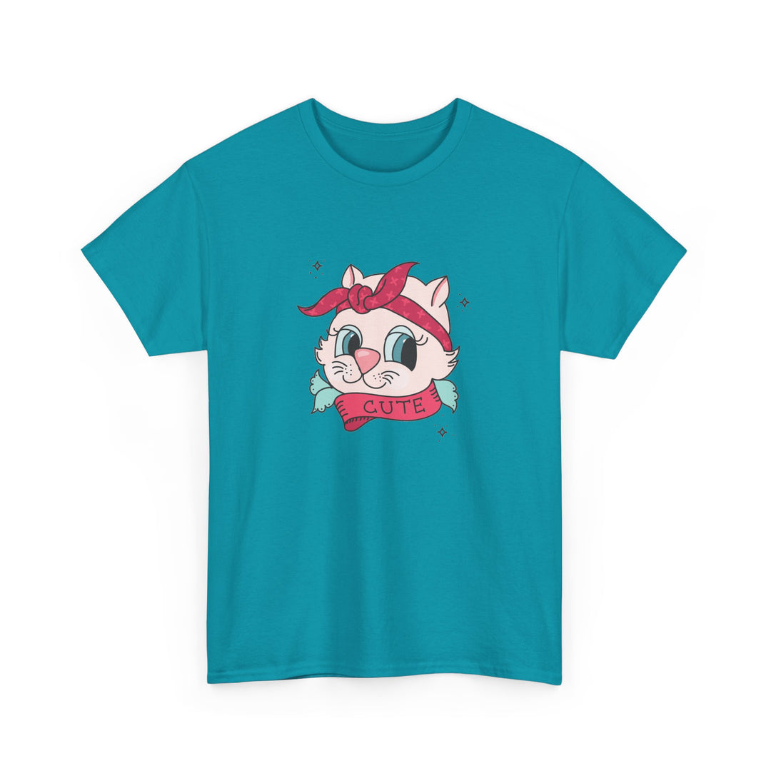 Tattoo Cat Cotton Tee