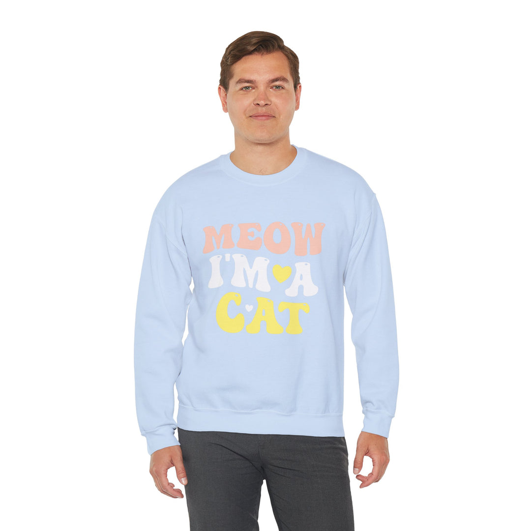 Meow I'm A Cat Unisex Crewneck Sweatshirt